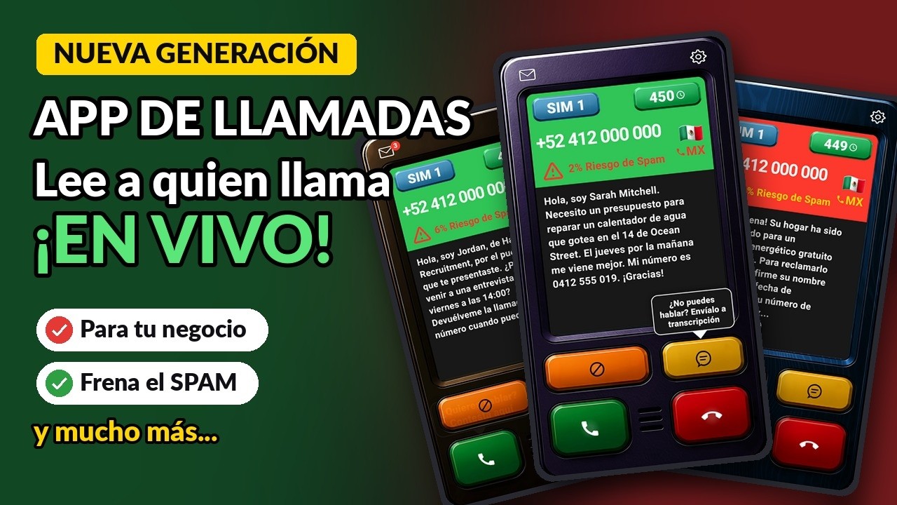 Who's Calling + SPAM Guard · Míralo en acción