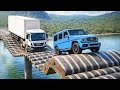 Cars vs Speed Bumps Bridge Challenge #3 in BeamNG Drive!