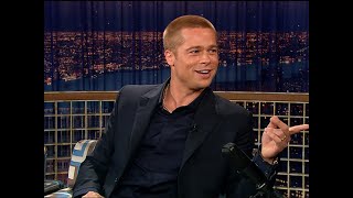 Brad Pitt On “True Romance” And “Troy” | Late Night With Conan O’brien