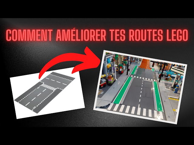 Comment créer des routes en brique Lego 