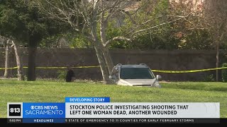 Woman killed, another wounded in Stockton shooting