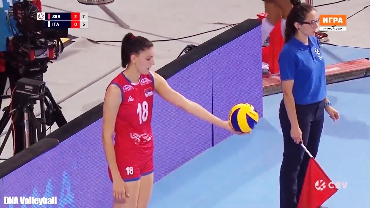 บอสโควิช vs อิตาลี ชิงแชมป์ยุโรป 2019 Tijana Bošković vs italy cev volleyball championship 2019