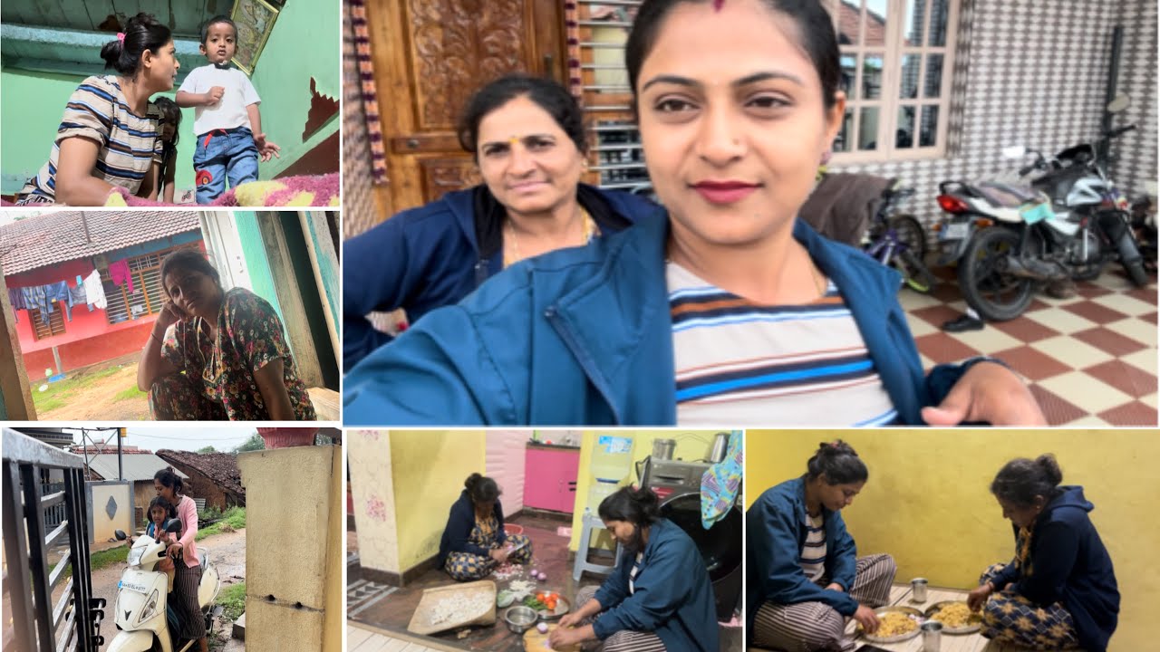 ಅವ್ರ್ ಅಮ್ಮ ಹೋಗಿದ್ಕೆ ಅಳ್ತಿದಾನೆ🥺ಬಿರಿಯಾನಿ ಮಾಡಿ ಆಂಟಿ ನಾ ಊಟಕ್ಕೆ ಕರ್ದಿದ್ದೆ🤤/kannada vlog