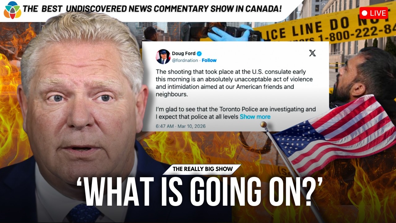 «Что происходит?» Консульство США в Торонто обстреляно.