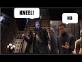 Loki tells T&#39;Challa to kneel