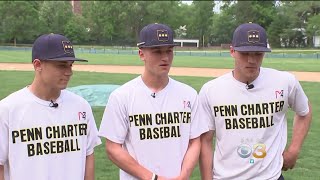 Three Brothers Play On Penn Charter's Varsity Baseball Team
