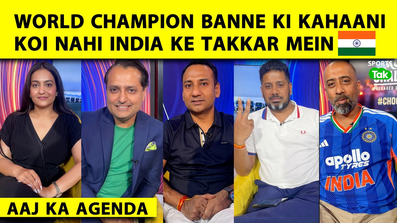 🔴AAJ KA AGENDA: WORLD CHAMPIONS INDIA KI GLORIOUS SAPNE KI BACKGROUND STORY | T20 WORLD CUP 2026