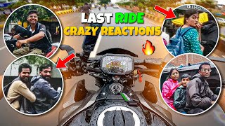Last Ride on my Z900❤️ | Crazy Reactions 😍| @Shivrajj777 |