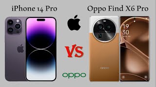 Apple iphone 14  pro VS  oppo find x6  pro | comparison | @technoideas360