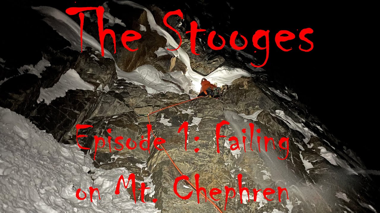 Stooges in Canada Episode 1: Failing to climb Mt. Chephren in the Canadian Rockies