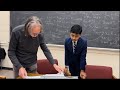General Relativity 16 | Dr. Jacobus Verbaarschot | Suborno Isaac | Stony Brook University