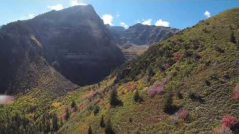 Alpine Loop Scenic Byway and Deer Creek Overlook, Utah - 10/4/2022
