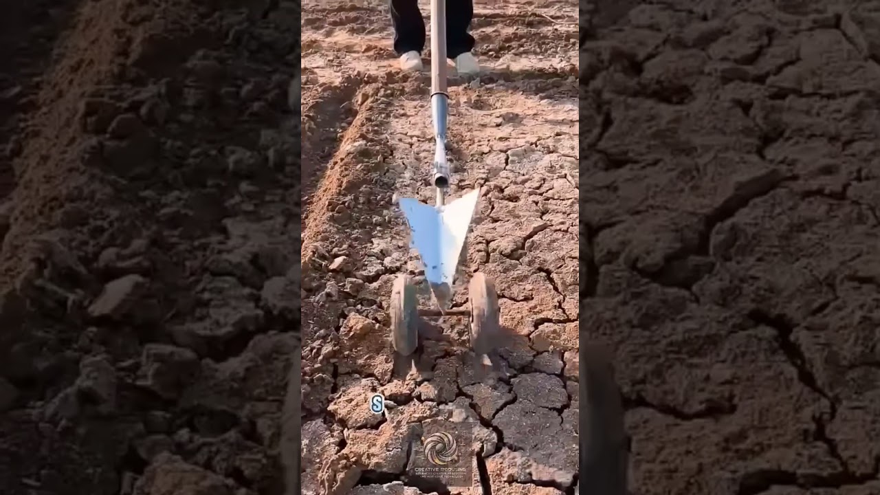 Simple Innovation for Farmers: Practical & Economical Manual Plow Tool 