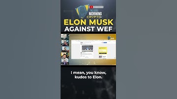 Elon Musk Against WEF #shorts #elonmusk #crypto