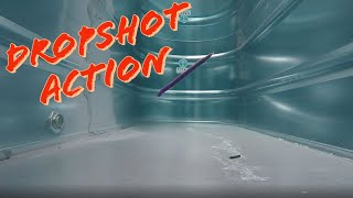 Dropshot Fishing Underwater Video (Short vs Long Leaders)