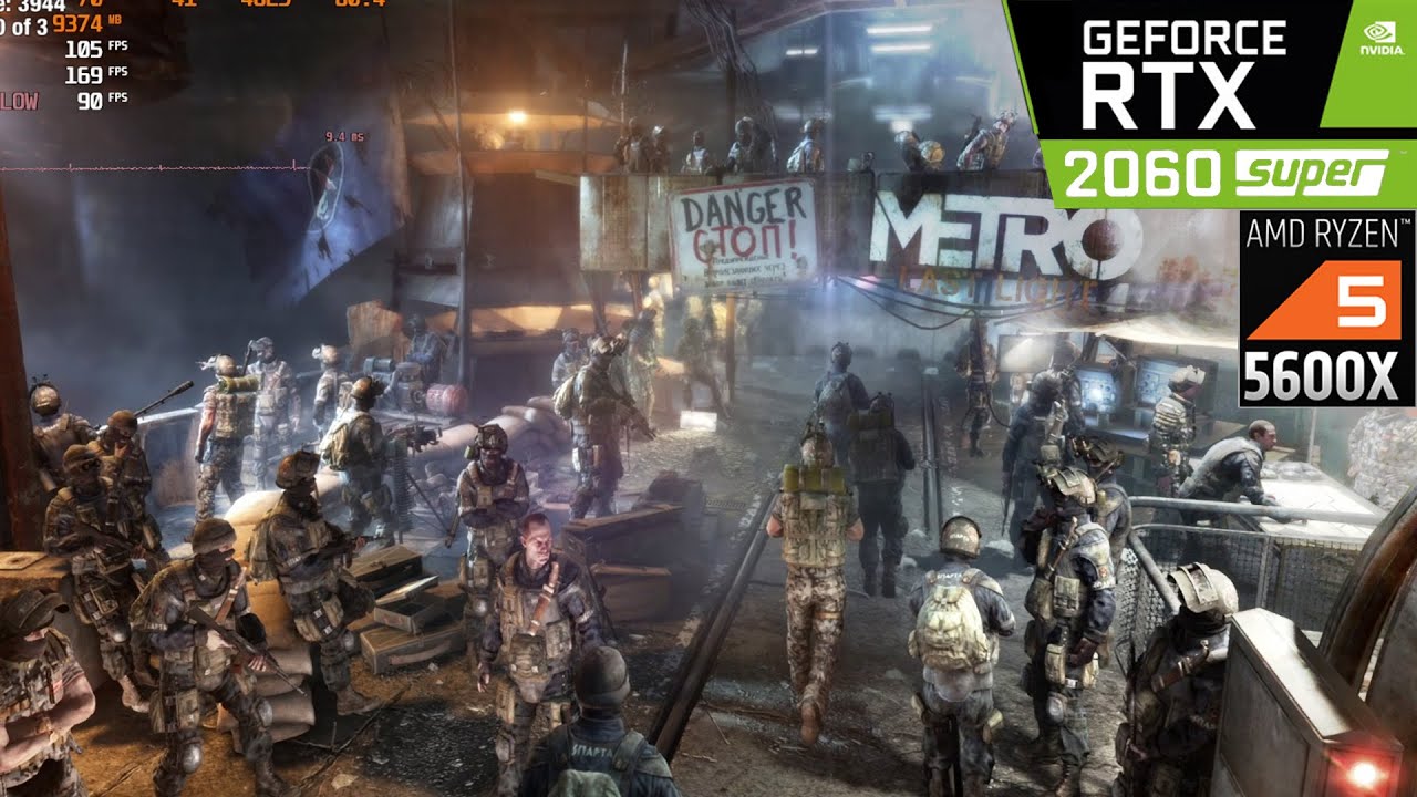 Metro Last Light Redux - RTX 2060 SUPER - Benchmark 4K ULTRA