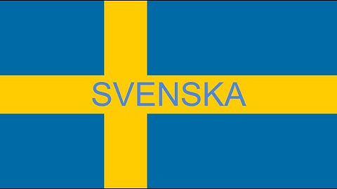Language Overview: Swedish