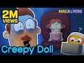 Macaroni creepy doll  macaandroni channel  cute  funny cartoon
