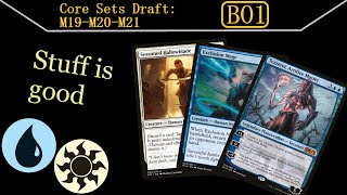 M19-M20-M21 Core Sets Draft #2 (BO1): Blue-white goodies