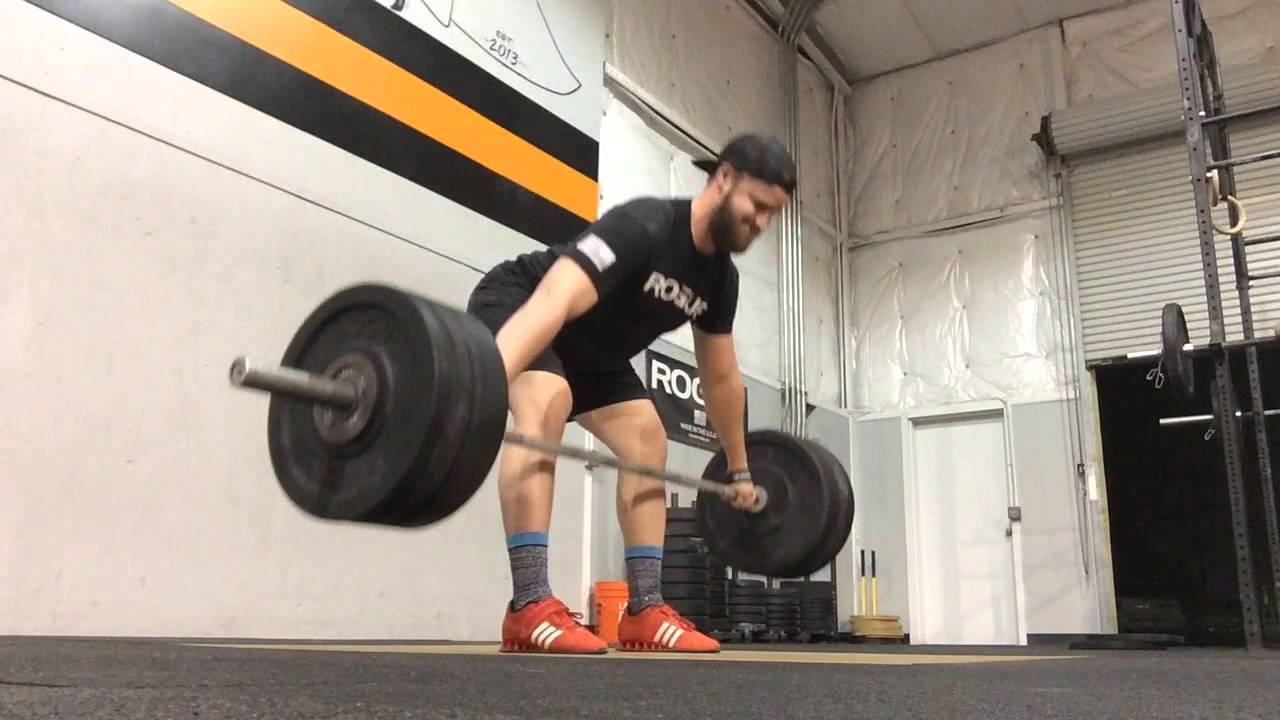 Snatch grip rdl 8rm - YouTube