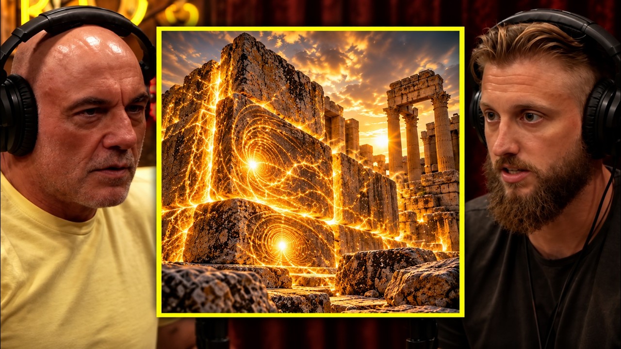 The Plasma Traces Inside Baalbek's Megaliths | Joe Rogan & Tyler Engle