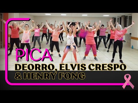 ZUMBA IN PINK 2023  DEORRO ELVIS CRESPO  PICA choreo by Vero Octobre en rose