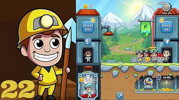 idle Miner tycoon walkthrough part 22 #android #miner #digger #gold #daimond #walkthrough #games
