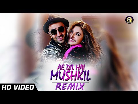 Ae Dil Hai Muskil (Remix) By VDJ Susmoy | Ranbir Kapoor | Anushka Sharma HD