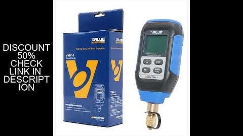 Intelligent Digital Vacuum Gauge Laboratory Refrigeration System Vacuum Inspection Vacuum Gauge VMV-