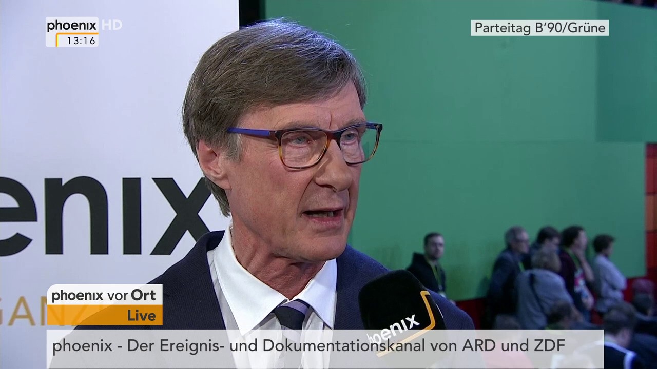 BDK 2016 Bündnis90/Die Grünen: Prof. Lothar Probst im Interview am 12.11.2016