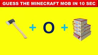 GUESS THE MINECRAFT ITEM \/ MOB BY EMOJI CHALLENGE !! PART - 2 II MINECRAFT EMOJI QUIZ #minecraft