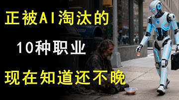 未来10年，最容易被AI取代的10个职业，一定要尽量避开！
