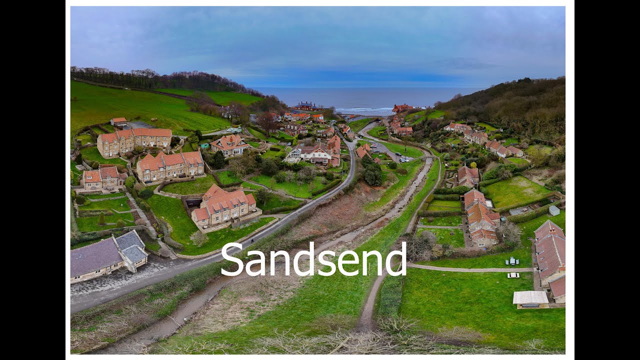 Sandsend-North Yorkshire 4k Drone Video DJI Mini4 Pro