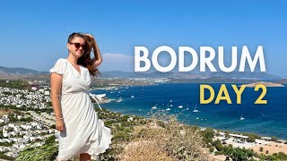 Looking for the best view in Bodrum. Gumbet Beach clubs, Restaurants and walking around