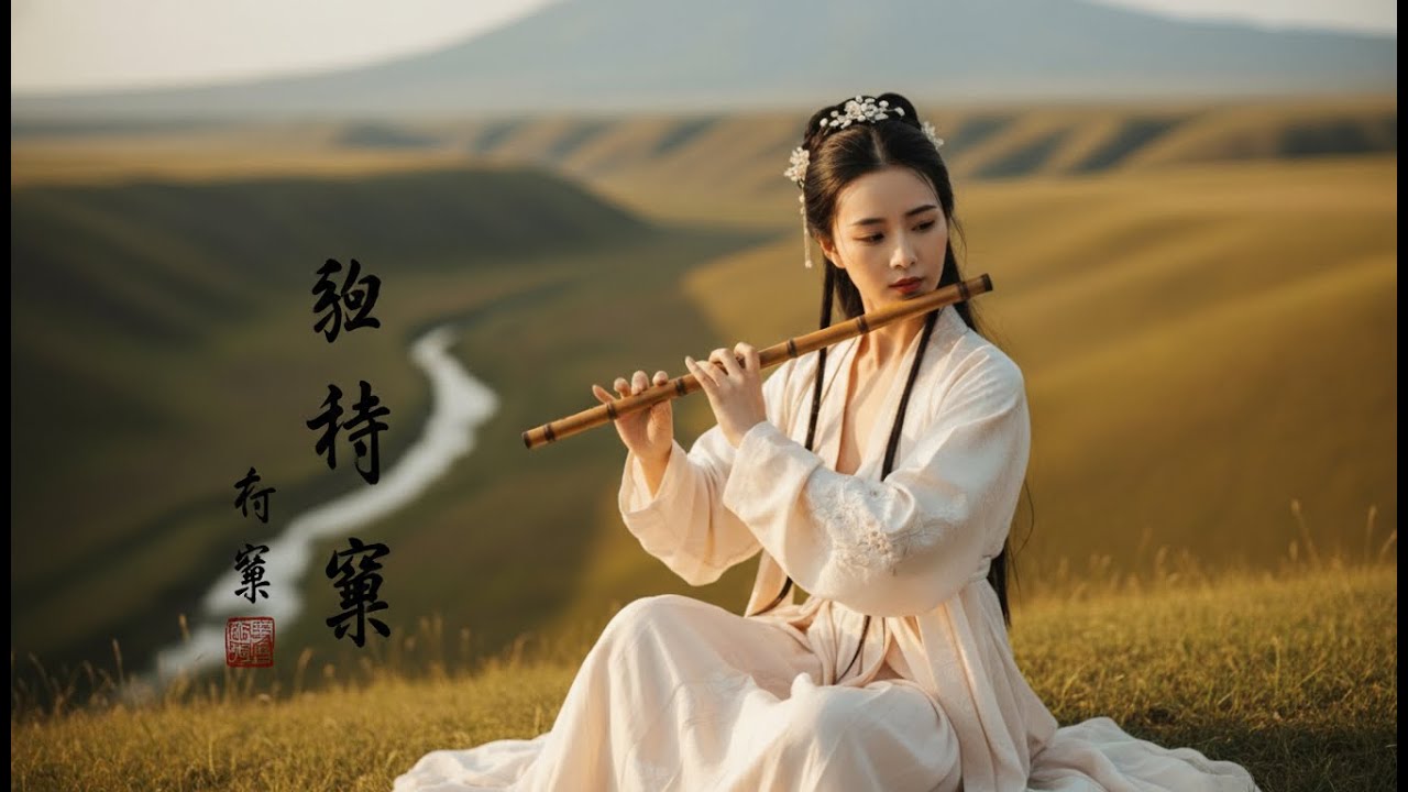 Alone on the steppe • Chinese Music to Relieve Stress • Chinese Guqin, Guzheng & Xiao Flute