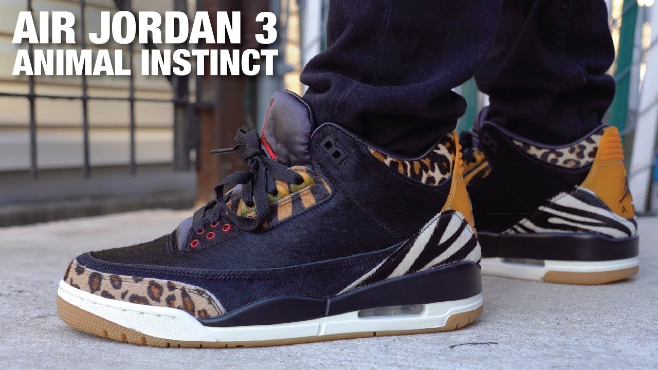 Air Jordan 3 Animal Instinct REVIEW & On Feet