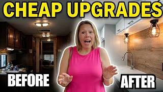 Easy RV Upgrades with BIG Results! RV Renovation On A Budget