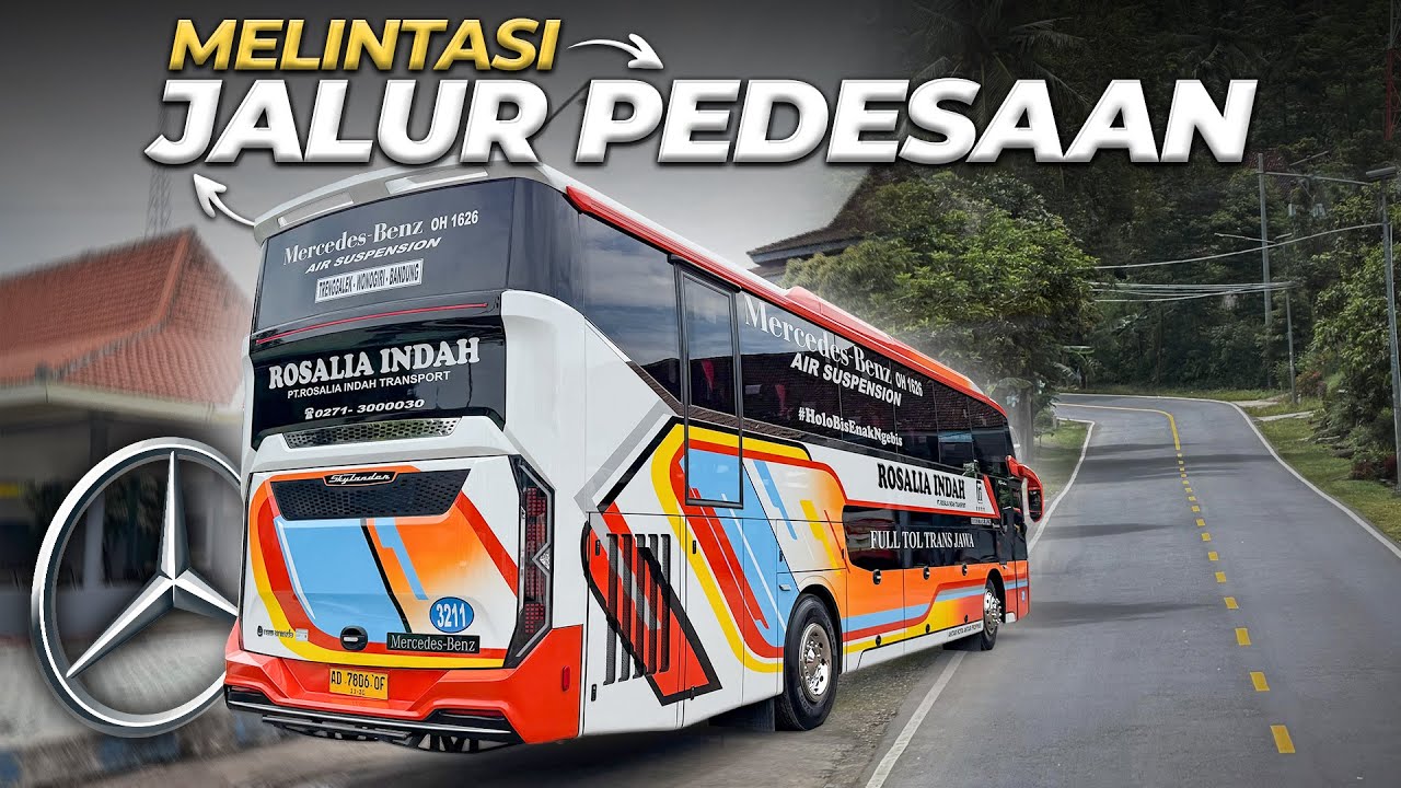 Rp 265.000 Trenggalek Bandung Lewat Jalur Desa 😍 Rosalia Indah Skylander R25