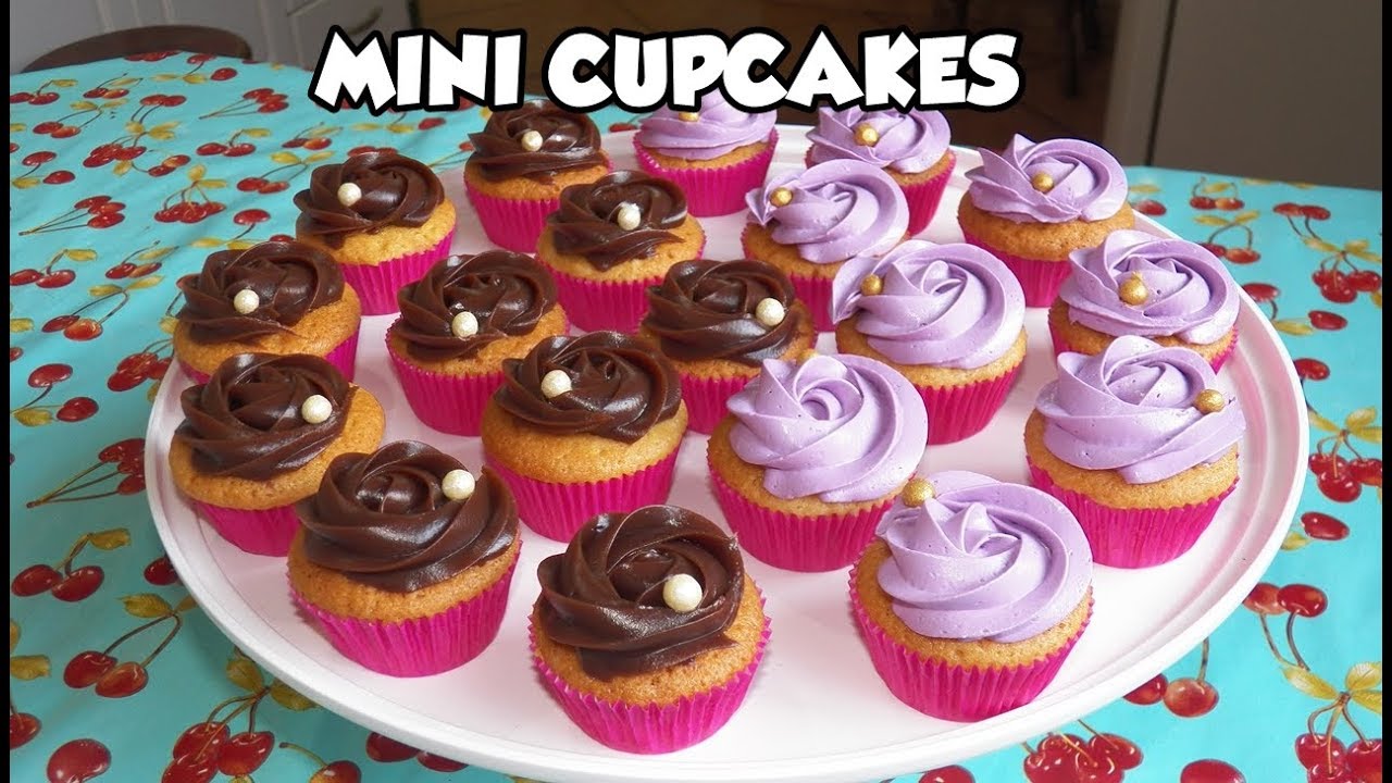 MINI CUPCAKES - MASSA, RECHEIO E COBERTURA - Bru na Cozinha