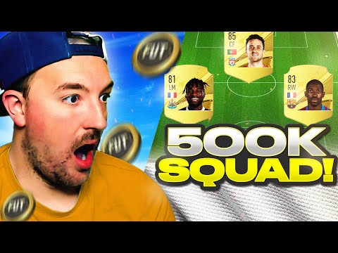 THE BEST 500K SQUAD BUILDER ON FIFA 23