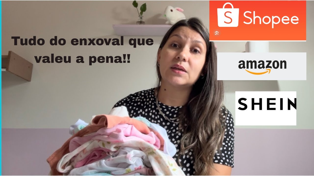ENXOVAL DE BEBÊ: o que REALMENTE vale a pena comprar na Shopee, Shein e amazon @enxoval