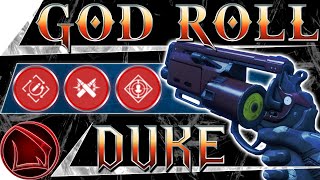 Destiny 2: Duke MK 44 God Roll Guide & Review – Duke MK44 Rampage Hand Cannon PvP Gameplay