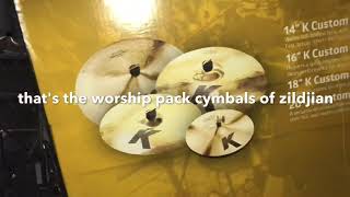 MY DRUM SETUP||Beginner's Drumset! TAMA RhythmMate+Zildjian K Custom Worship Pack Cymbals