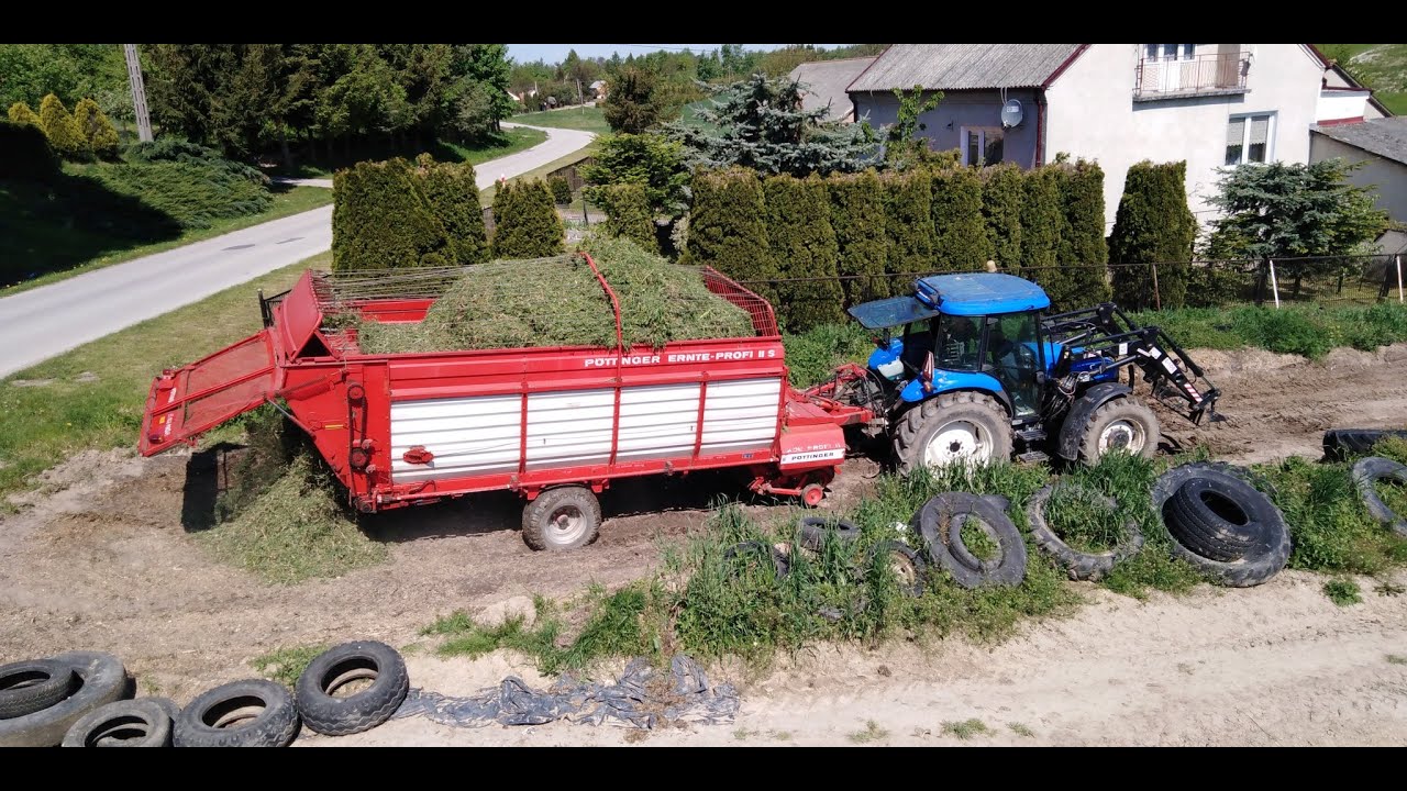 Od Podwórka do Pola#4 Pierwsze Testy Samozbierającej POTTINGER ERNTE-PROFI II S Odc.#68