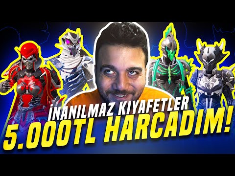 OHA İNANILMAZ KIYAFET! BANA 5.000 TL HARCATTI! PUBG Mobile Kutu Açılımı