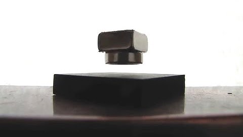 Levitating Magnets with Pyrolytic Graphite | Magnet Tricks