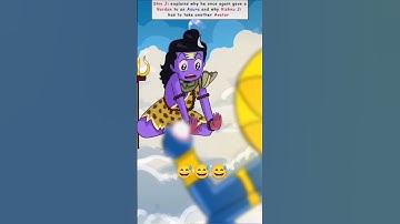 Cutest conversation between Shiv ji & Vishnu ji#bholenath #vishnu #brahma #fun #trending #shorts #yt