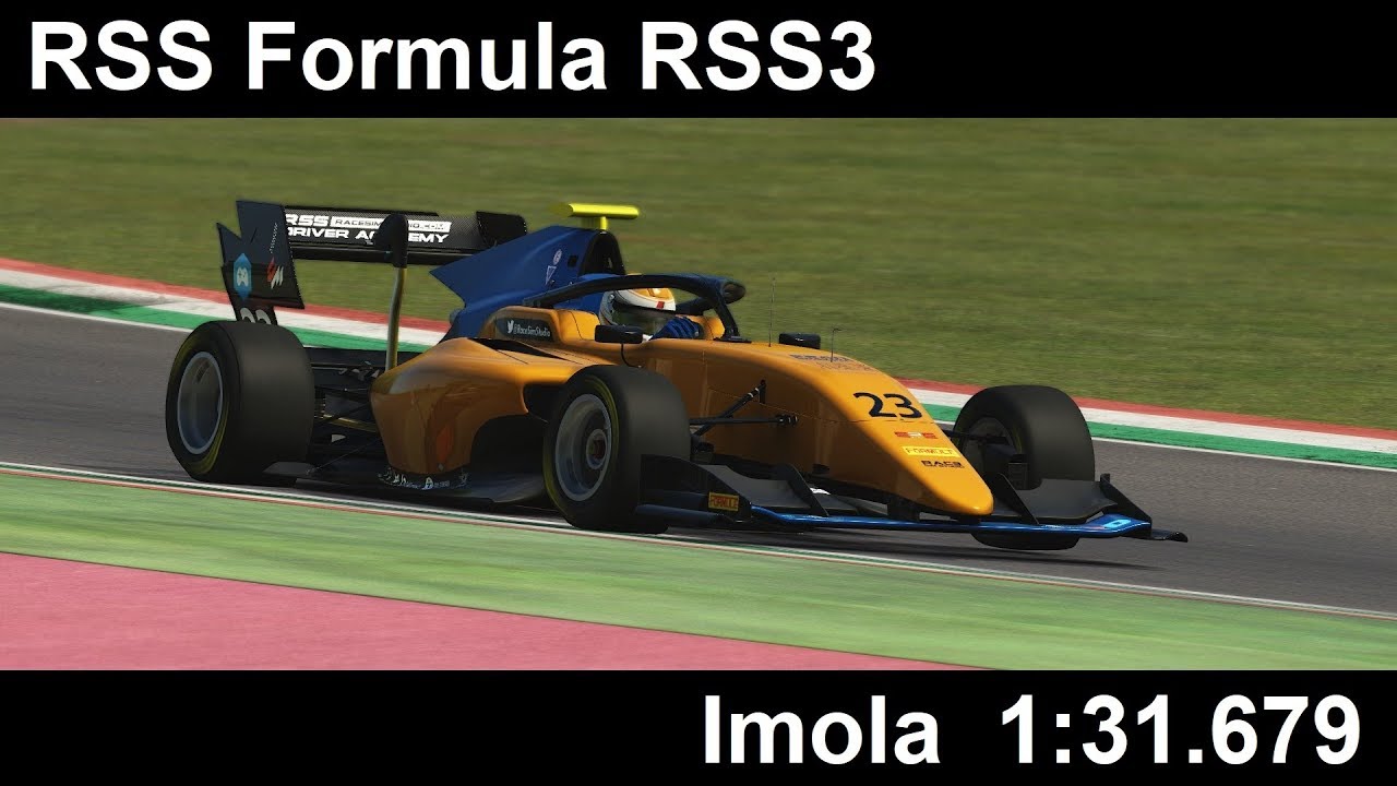 Assetto Corsa: 2019 Formula RSS 3 @ Imola 1:31.679 - YouTube