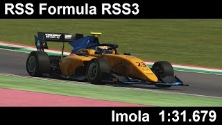 Assetto Corsa: 2019 Formula RSS 3 @ Imola 1:31.679