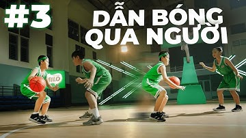 BÓNG RỔ TRONG 1 PHÚT CHO TRẺ | Kỹ thuật dẫn bóng qua người | Tập 3